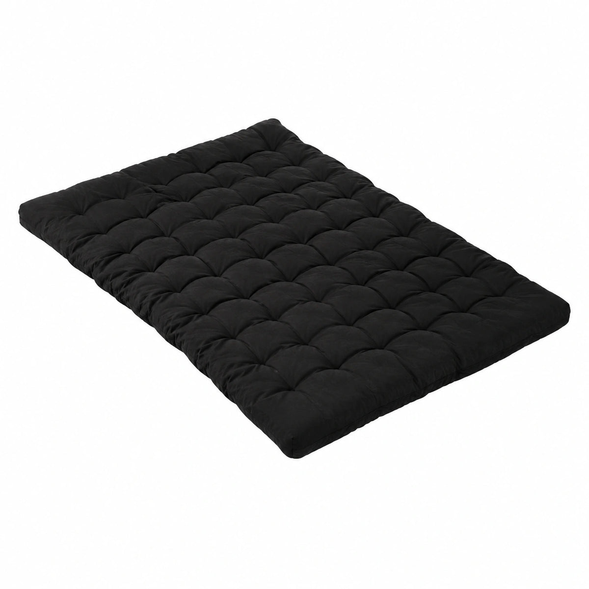 Matelas, pliable, coloris noir, 2 places, 135 x 190 x 10 cm, pour la chambre