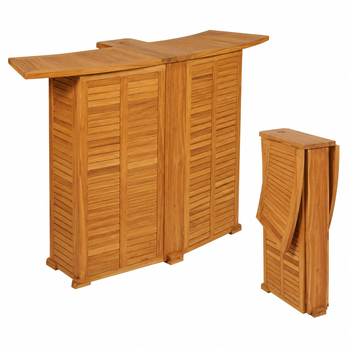 Table, pliable, 155 x 53 x 105 cm, pour les espaces de vie