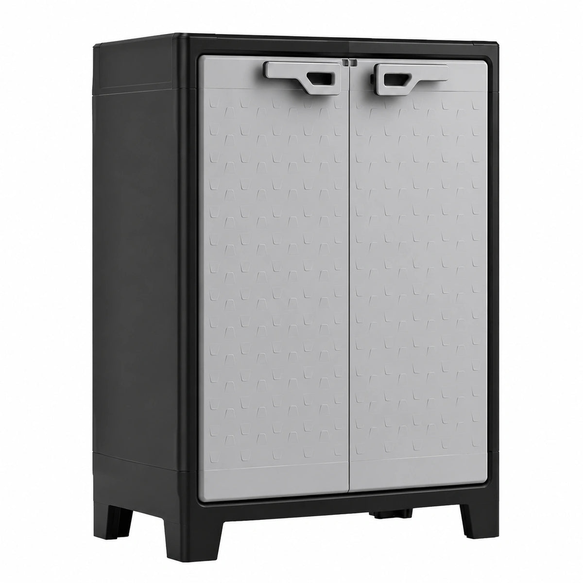 Armoire, modulable, réglable, avec rangement, en métal, coloris noir et gris, 80 x 44 x 100 cm, pour la chambre