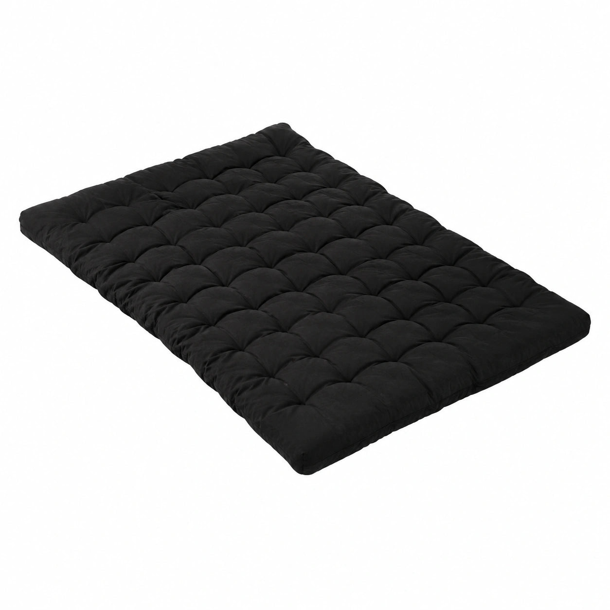Matelas, pliable, coloris noir, 2 places, 135 x 190 x 10 cm, pour la chambre