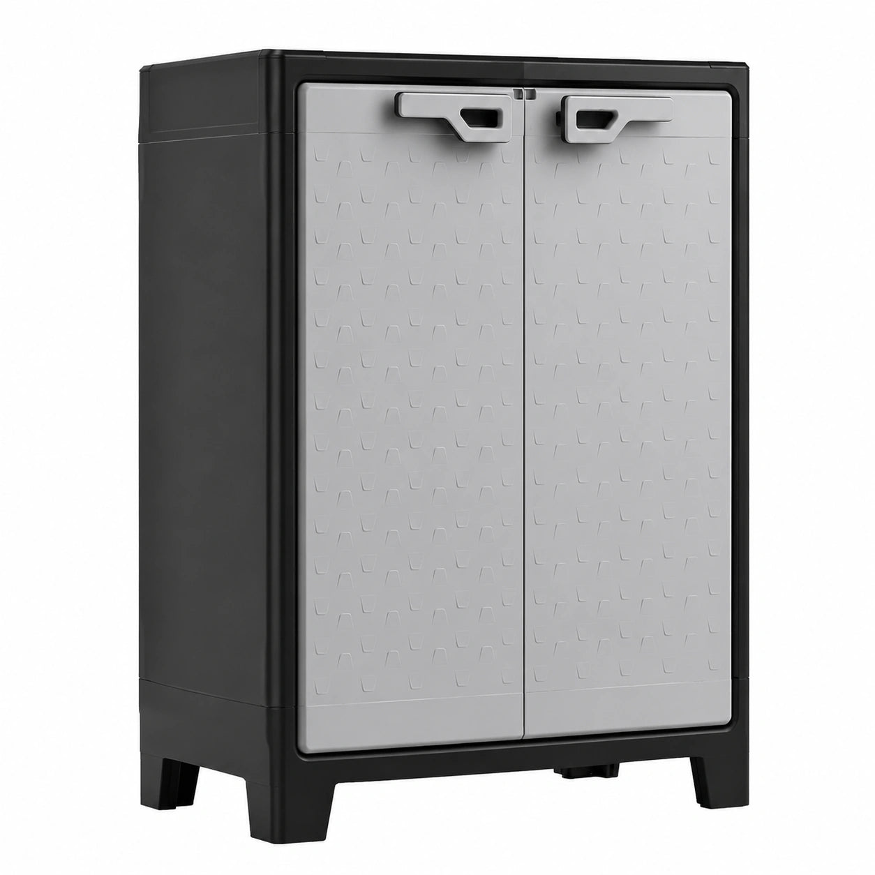 Armoire, modulable, réglable, avec rangement, en métal, coloris noir et gris, 80 x 44 x 100 cm, pour la chambre